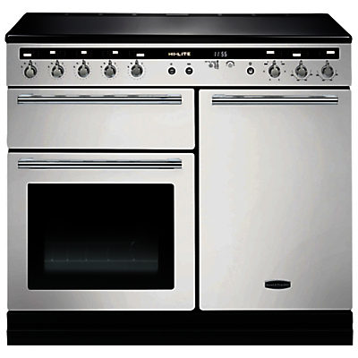 Rangemaster Hi-LITE 100 Induction Hob Range Cooker White Rangemaster Hi-LITE 100 Induction Hob Range Cooker White